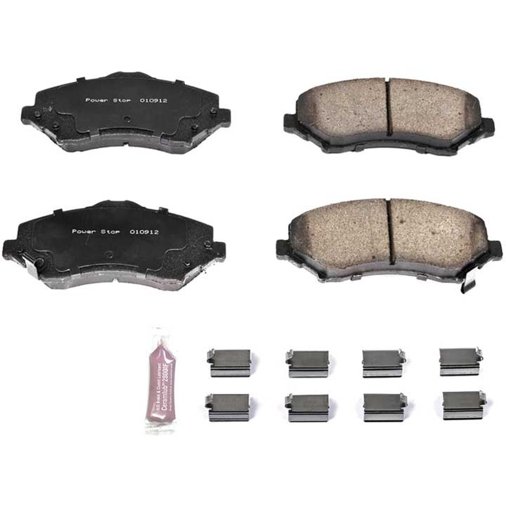 Powerstop Z23-1273 Front Z23 Evolution Sport Carbon Fiber Infused Ceramic Brake Pads