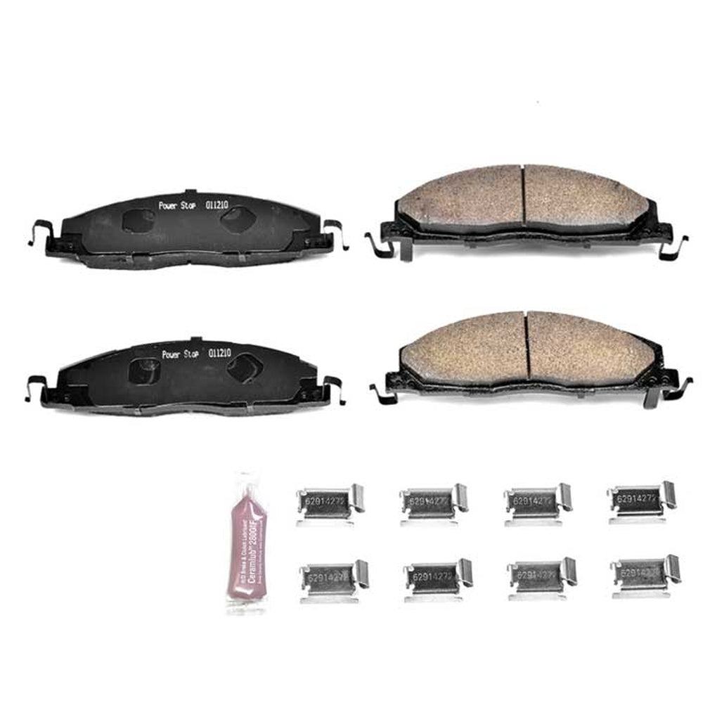 Powerstop Z23-1400 Rear Z23 Evolution Sport Carbon Fiber Infused Ceramic Brake Pads