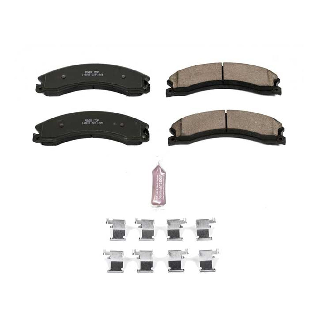 Powerstop Z23-1565 Front Z23 Evolution Sport Carbon Fiber Infused Ceramic Brake Pads
