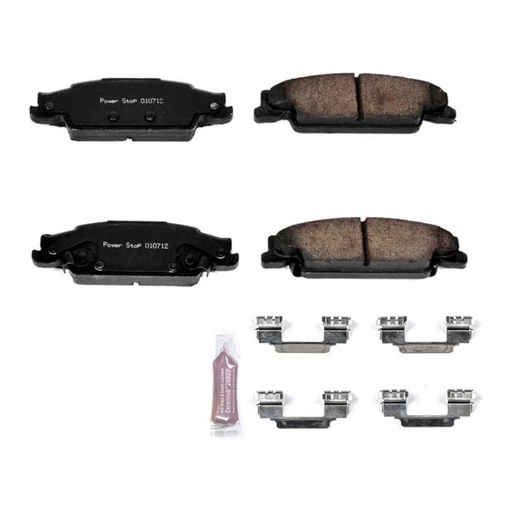 Powerstop Z23-922 Rear Z23 Evolution Sport Carbon Fiber Infused Ceramic Brake Pads