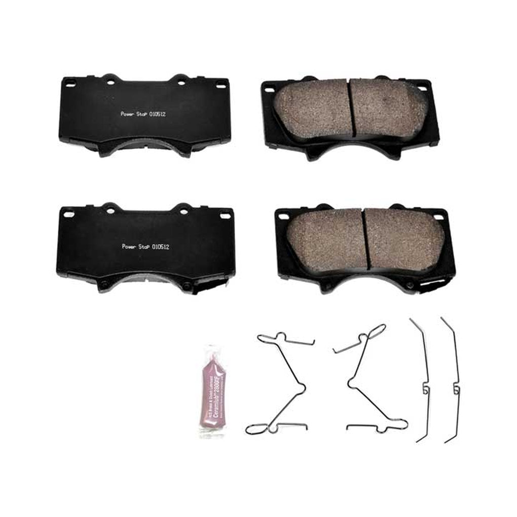 Powerstop Z23-976 Front Z23 Evolution Sport Carbon Fiber Infused Ceramic Brake Pads