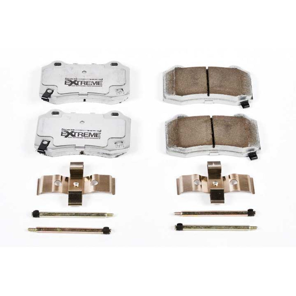 Powerstop Z26-1053 Z26 Street Warrior Carbon Fiberceramic Brake Pads