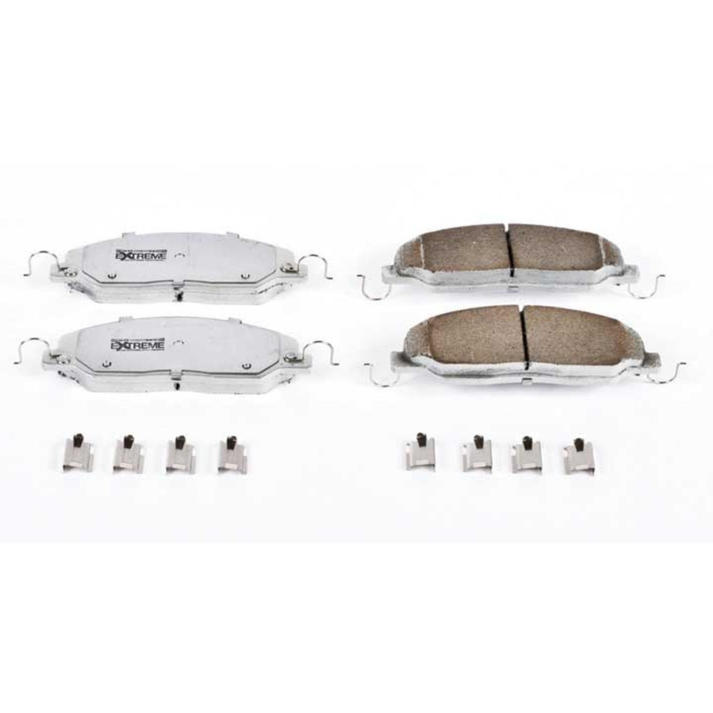 Powerstop Z26-1081 Z26 Street Warrior Carbon Fiberceramic Brake Pads