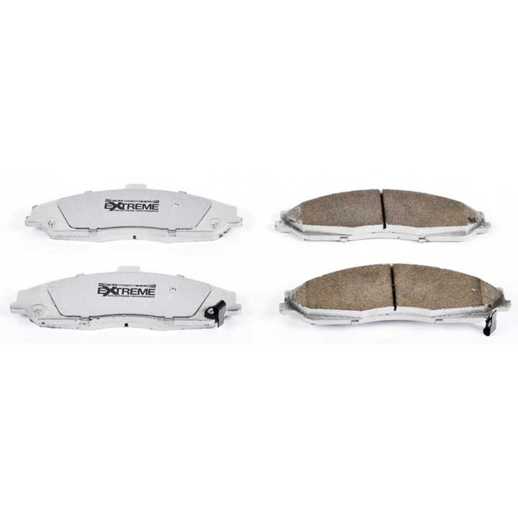 Powerstop Z26-731 Z26 Street Warrior Carbon Fiberceramic Brake Pads