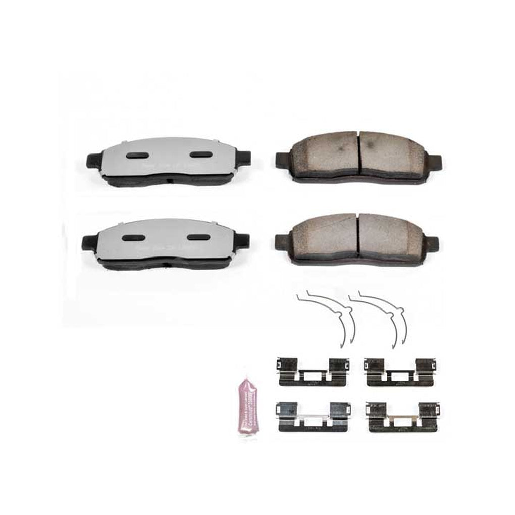 Powerstop Z36-1011 Z36 Truck & Tow Carbon Fiberceramic Brake Pads