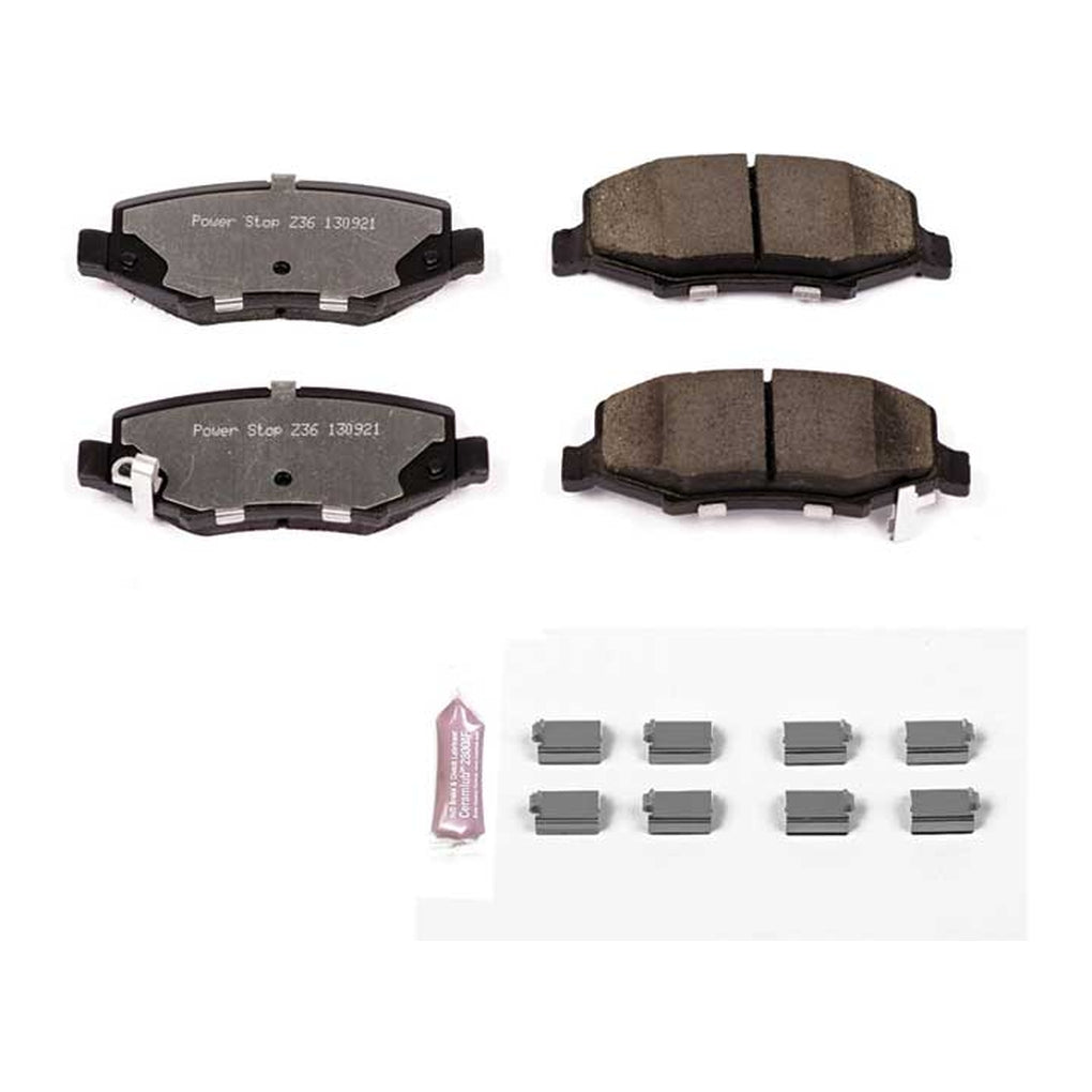 Powerstop Z36-1274 Z36 Truck & Tow Carbon Fiberceramic Brake Pads