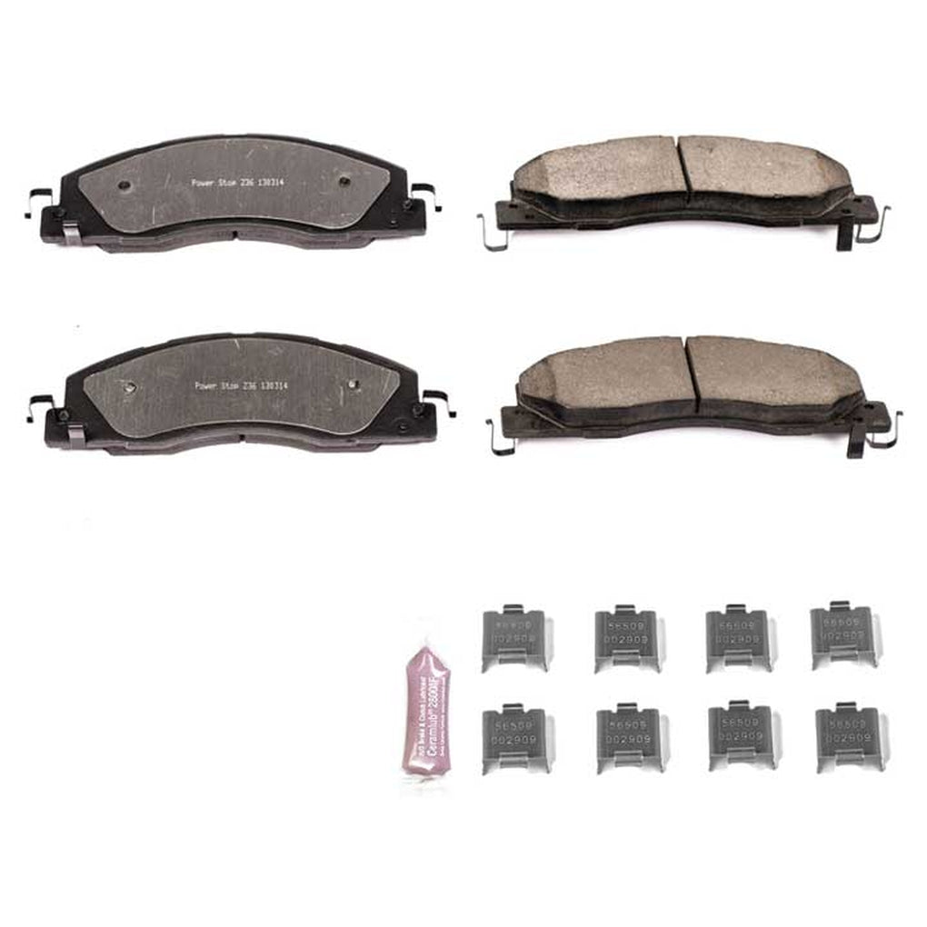 Powerstop Z36-1399 Z36 Truck & Tow Carbon Fiberceramic Brake Pads