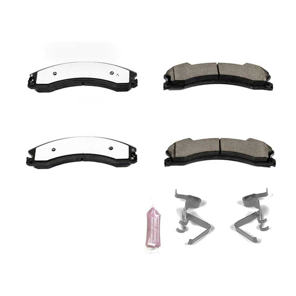 Powerstop Z36-1565 Z36 Truck & Tow Carbon Fiberceramic Brake Pads