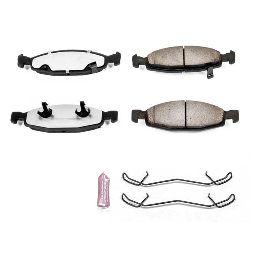 Powerstop Z36-790 Z36 Truck & Tow Carbon Fiberceramic Brake Pads