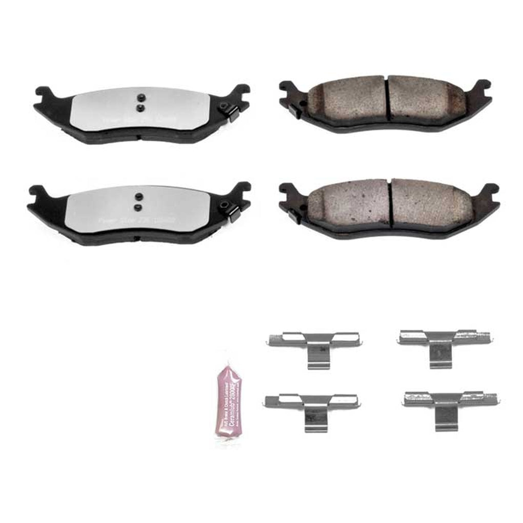 Powerstop Z36-898 Z36 Truck & Tow Carbon Fiberceramic Brake Pads