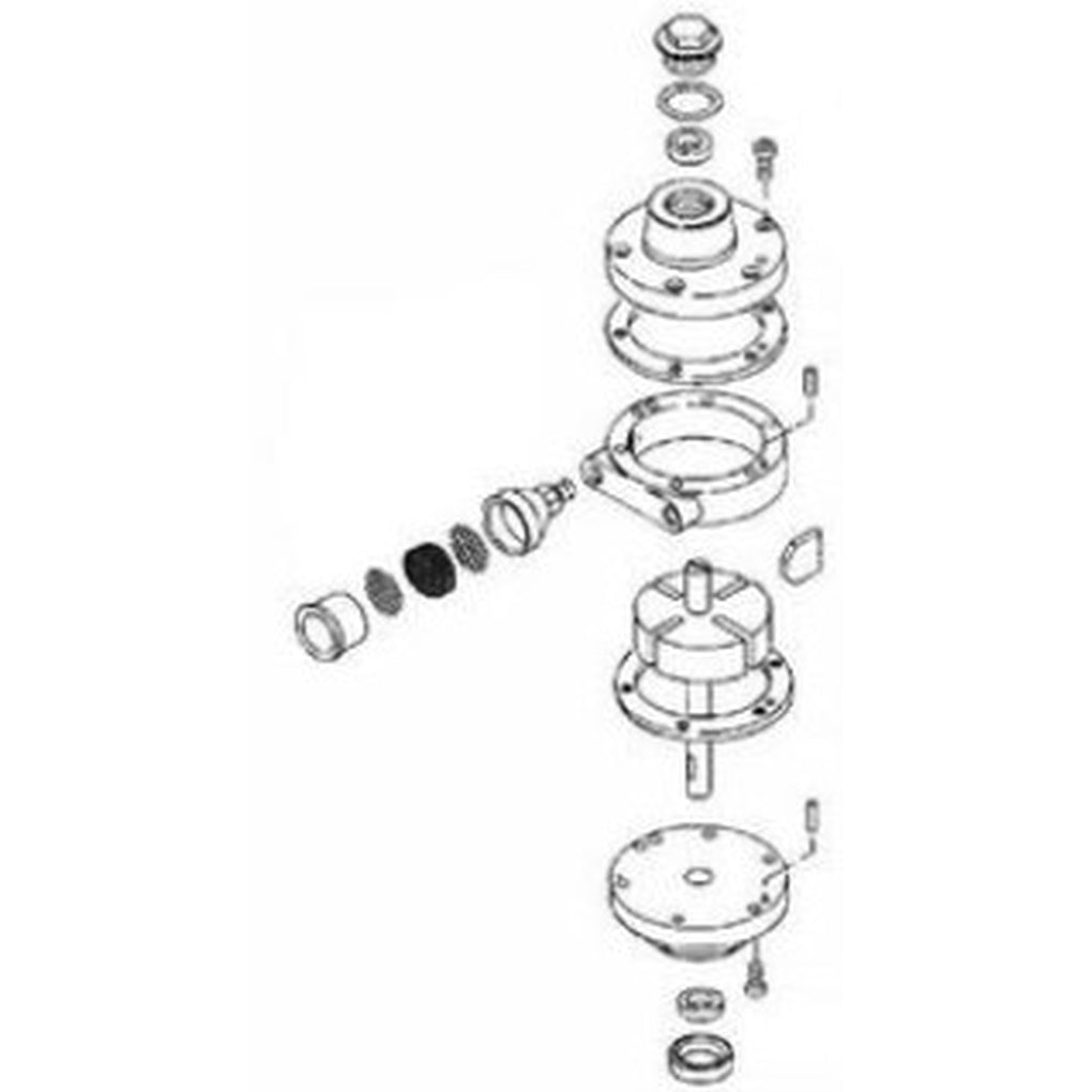 Devilbiss PT-410 Air Motor Assembly