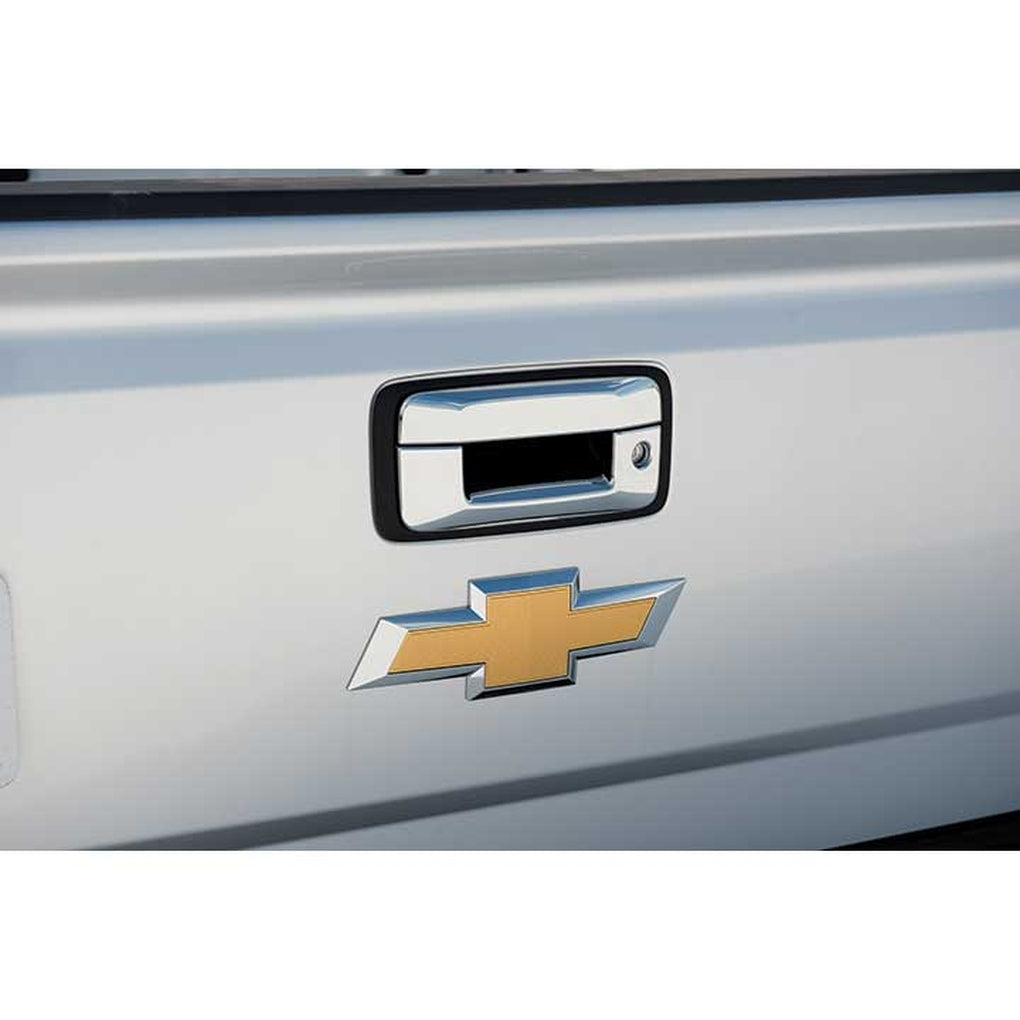 Putco 400143 1419 Silv/Sierra/1520 Colorado/Canyon W/Keyhole & W/O Back Up Camera Chrome Tailgate Handle