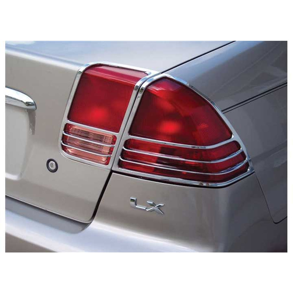 Putco 400846 0103 Civic Chrome Trimtail Lamp Cover