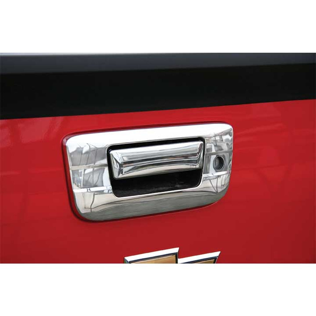 Putco 401090 0714 GM Silverado/Sierra Chrome Tailgate Handle Insert W/Keyhole