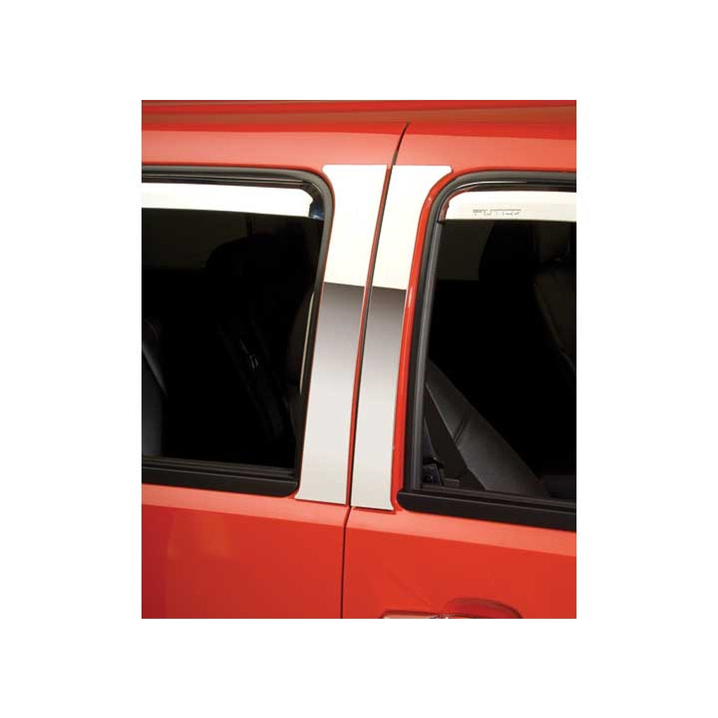 Putco 402607 0713 Silv/Sierra 1500/0714 Silv/Sierra 2500/3500 HD Crew SS Pillar Posts W/O ABS Accents