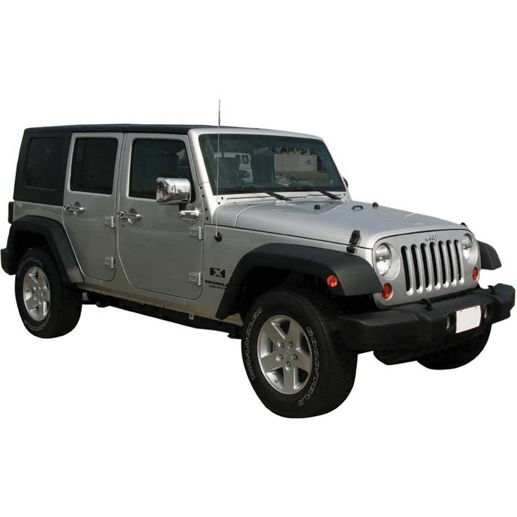 Putco 405415 (DPN)0713 Jeep Wrangler (4 Door) Dh/Mc/Ftc Complete Chrome Accessory Kit