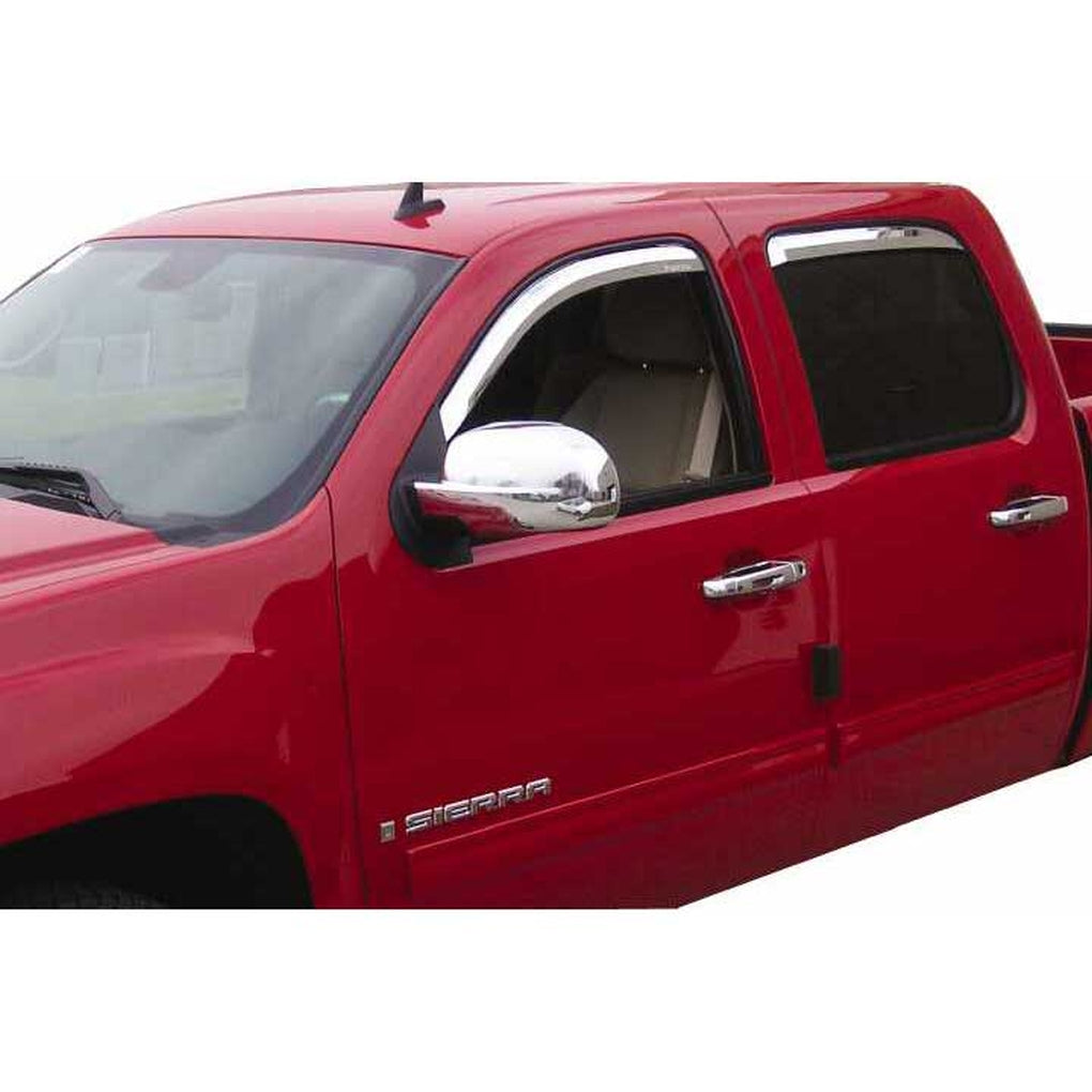 Putco 480041 0412 Colorado/Canyon 4Pc Chrome Inchannel Ventviso