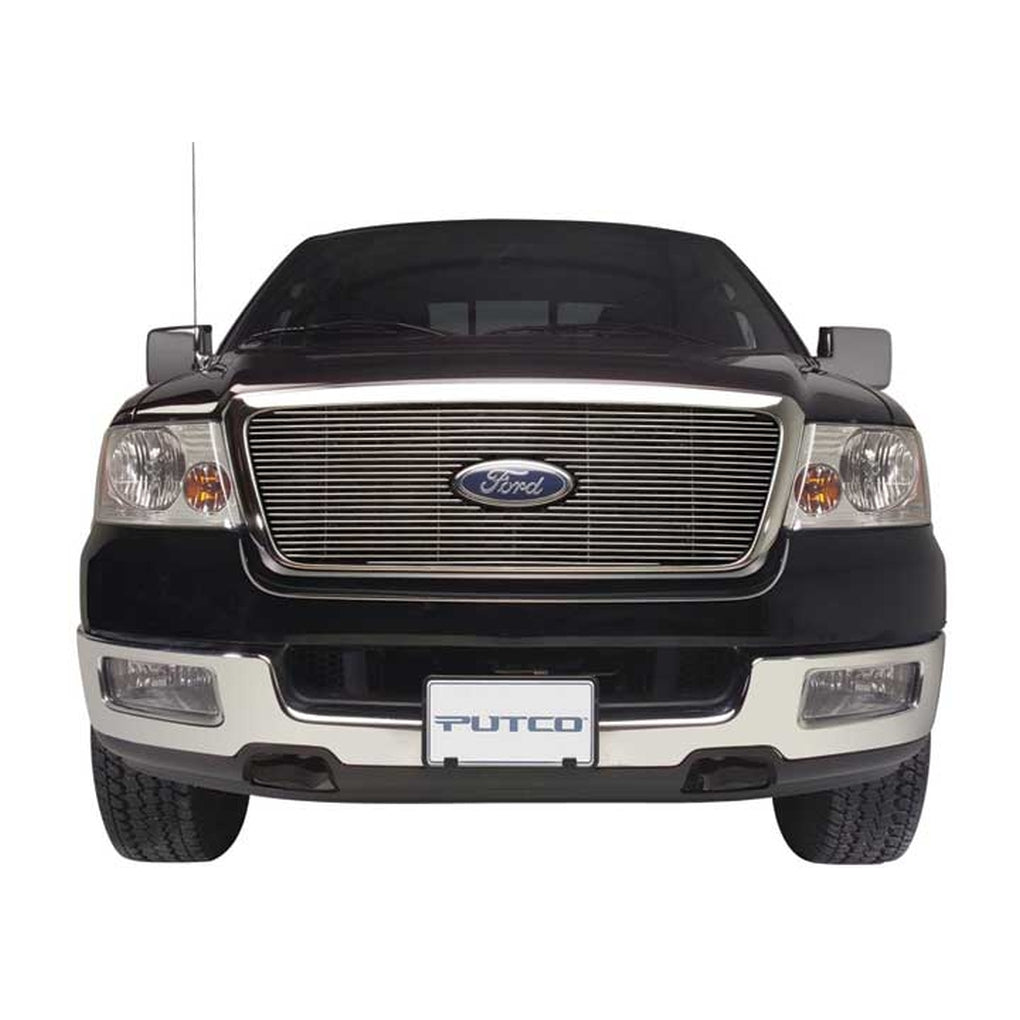 Putco 71147 (DPN) 0408 F150 Bar Grille Overlay w/Logo Cut