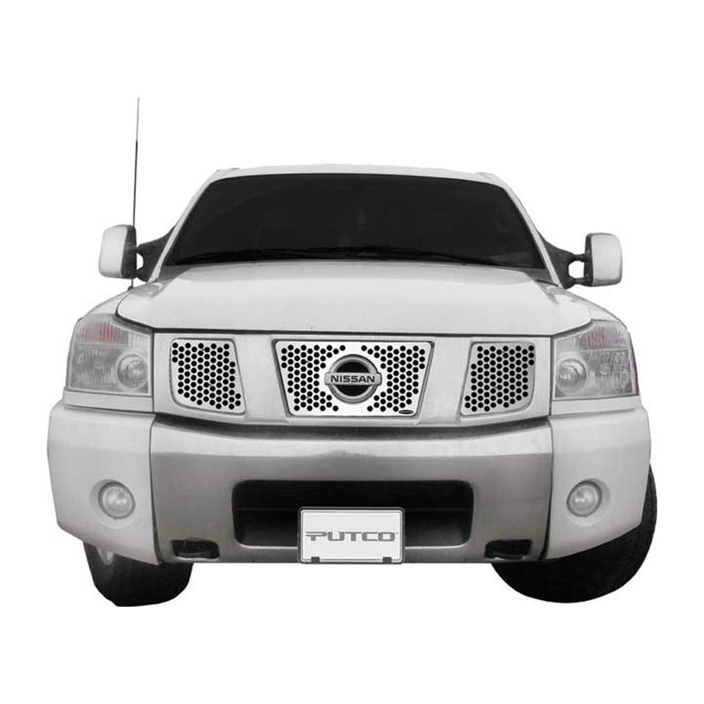 Putco 84127 0407 Titan/0508 Armada Punch SS Grille