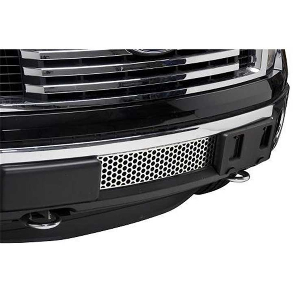 Putco 84182 1114 F150 Eco Boost Stainless Punch Bumper Grille