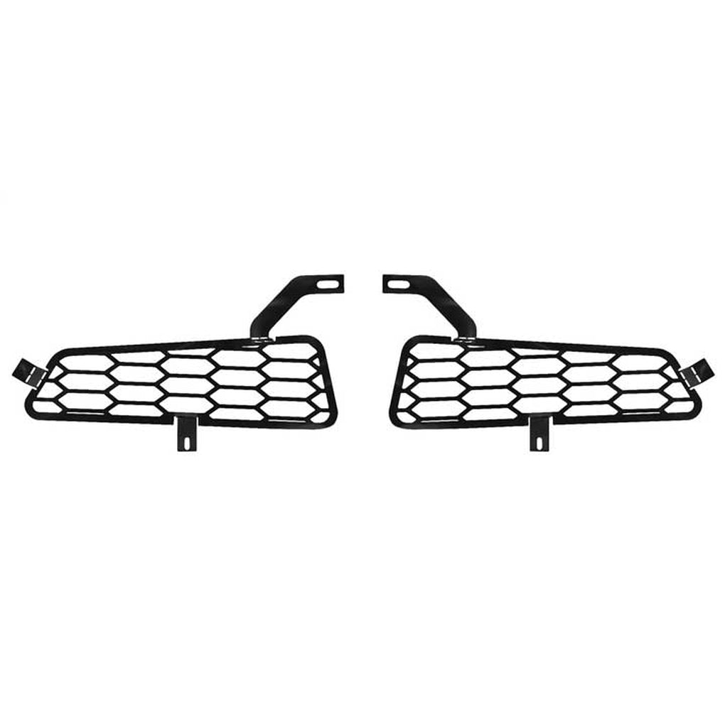 Putco 87168 1720 F150 Raptor Bumper Grille Inserts Black Powder Coated