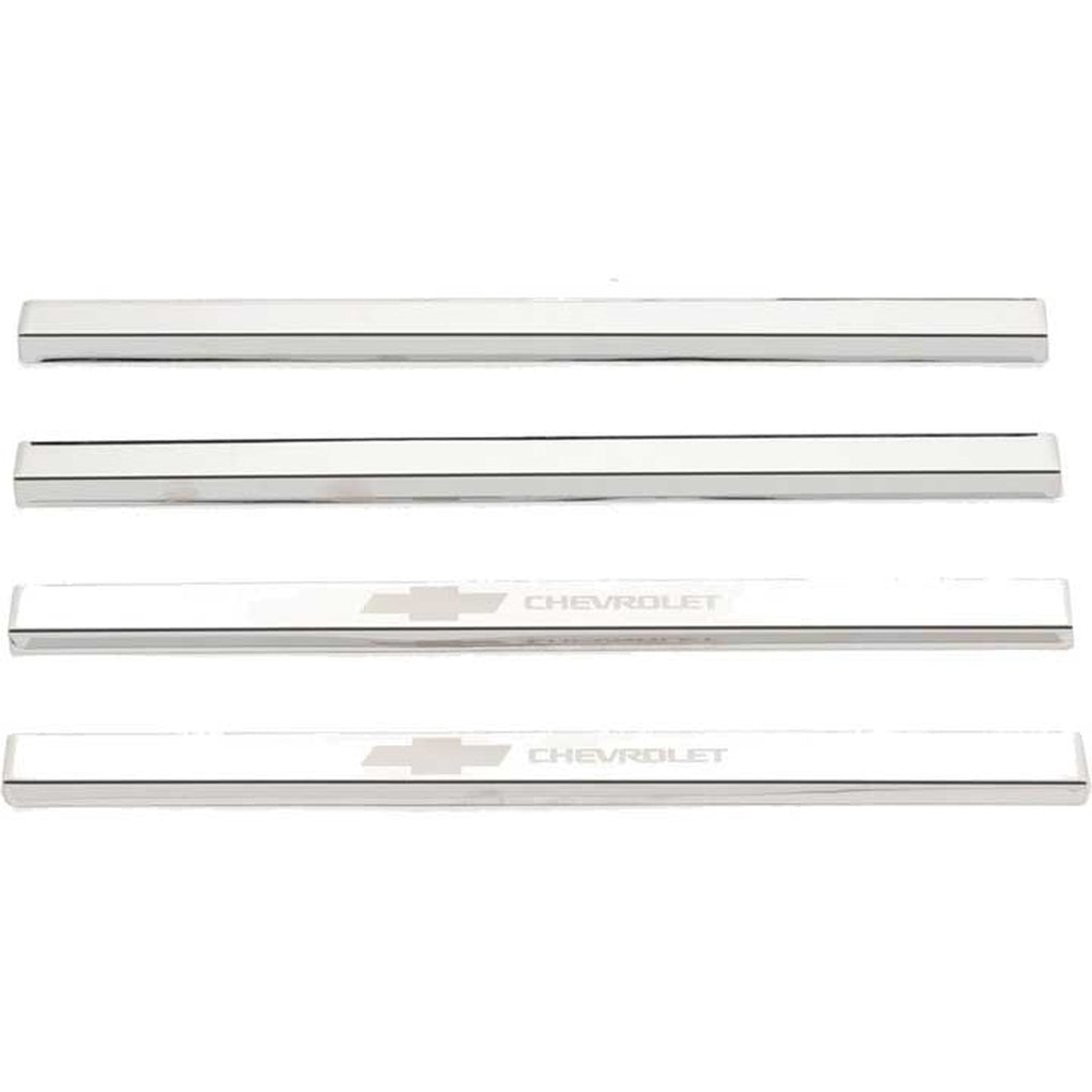 Putco 95171GM-1 1419 Silverado 1500/2500/3500 Regular Cab W/Chevrolet Etching 4Pcs Door Sil