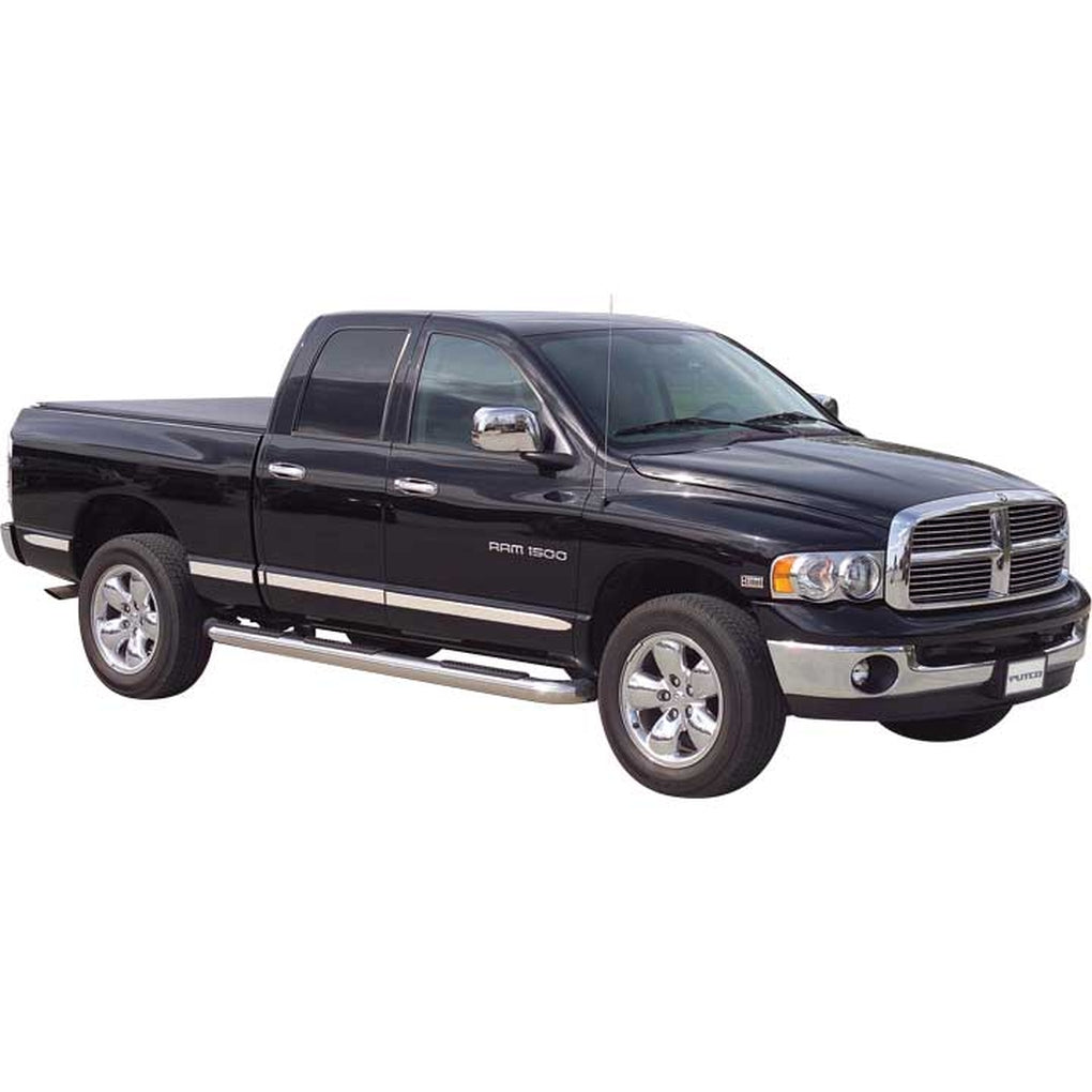 Putco 96633 0208 Dodge Ram 1500/2500/3500 Quad Cab 6Ft Box Billet Aluminum Body Side Molding