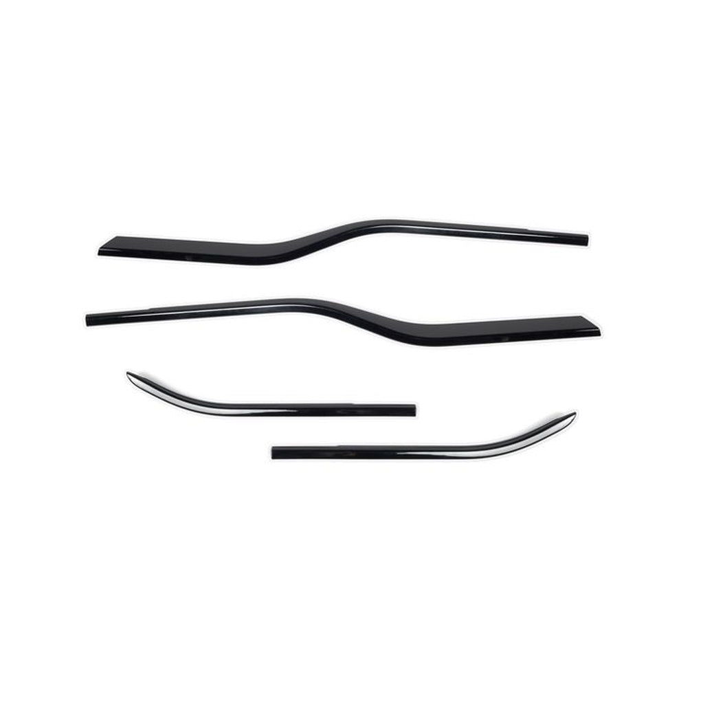 Putco 98561 1520 F150 Super Crew Tinted Window Trim Accents