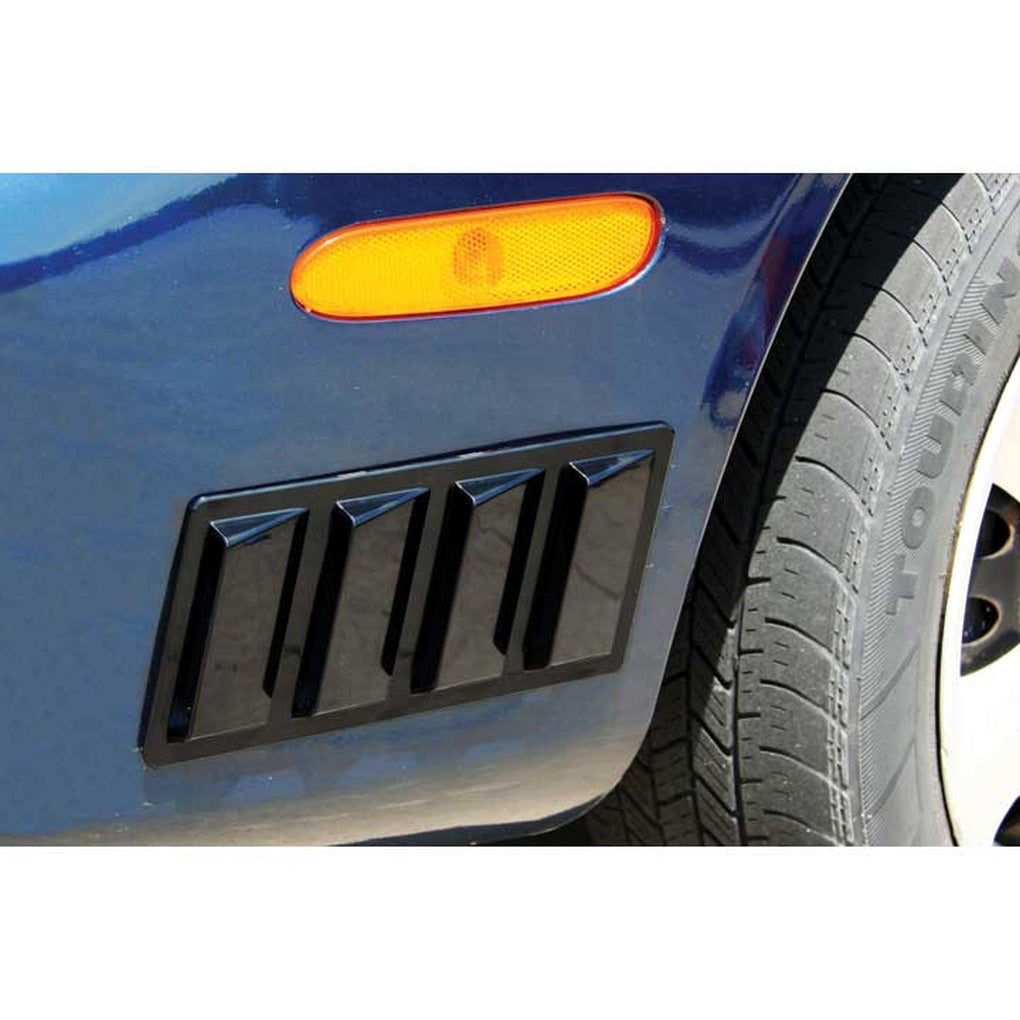 Putco 999011 Universal Black Finish Square Style