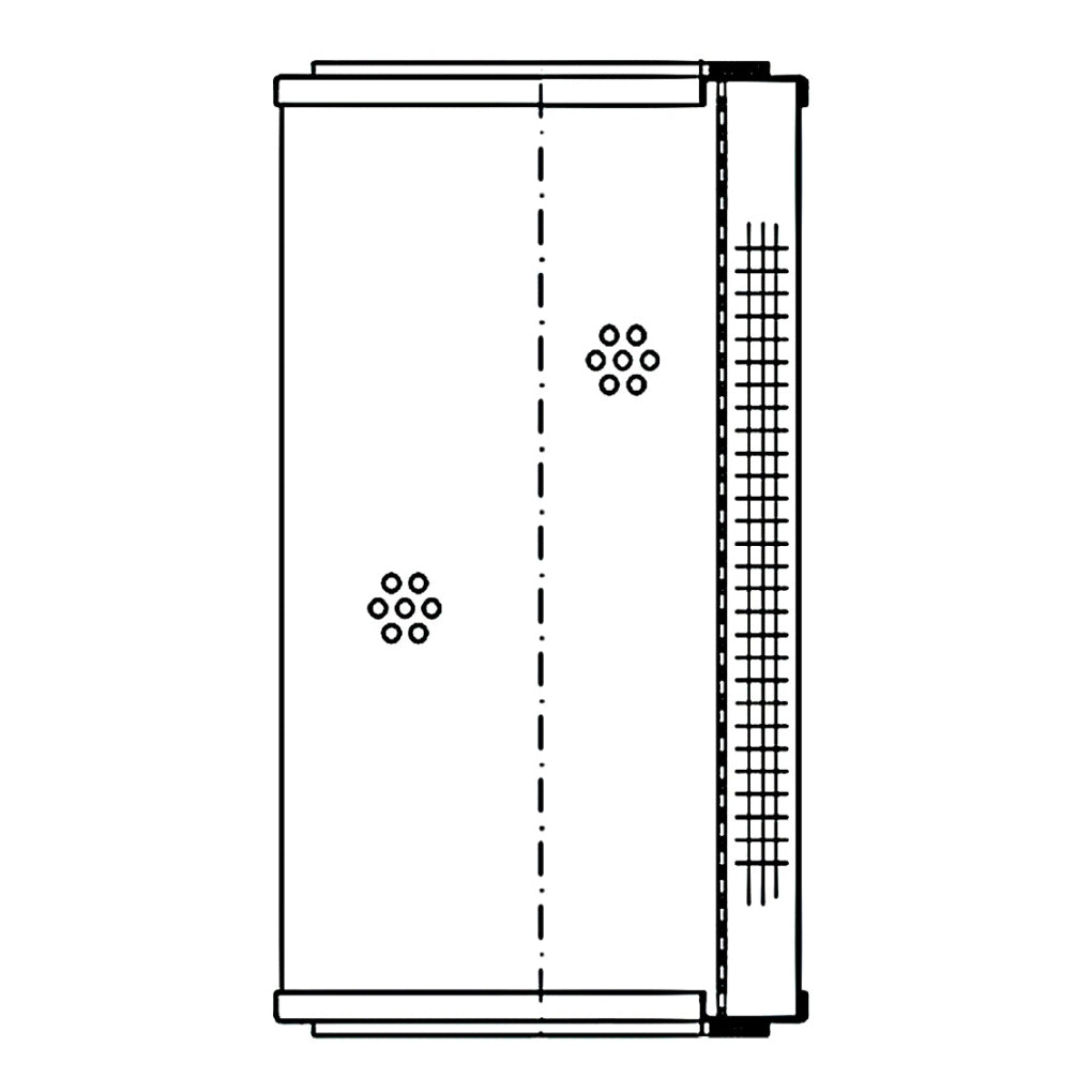 WIX R14E10G Cartridge Hydraulic Metal Canister Filter