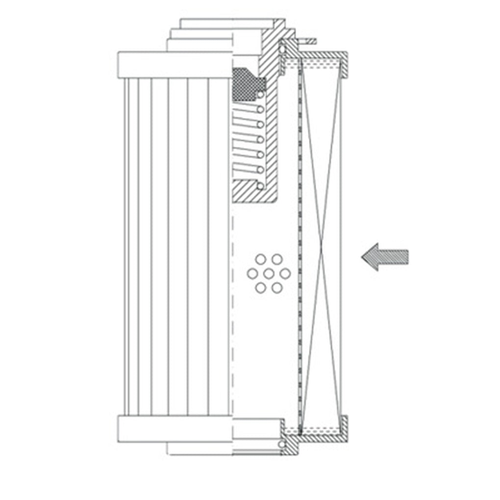 WIX R19C10CB Cartridge Hydraulic Metal Canister Filter