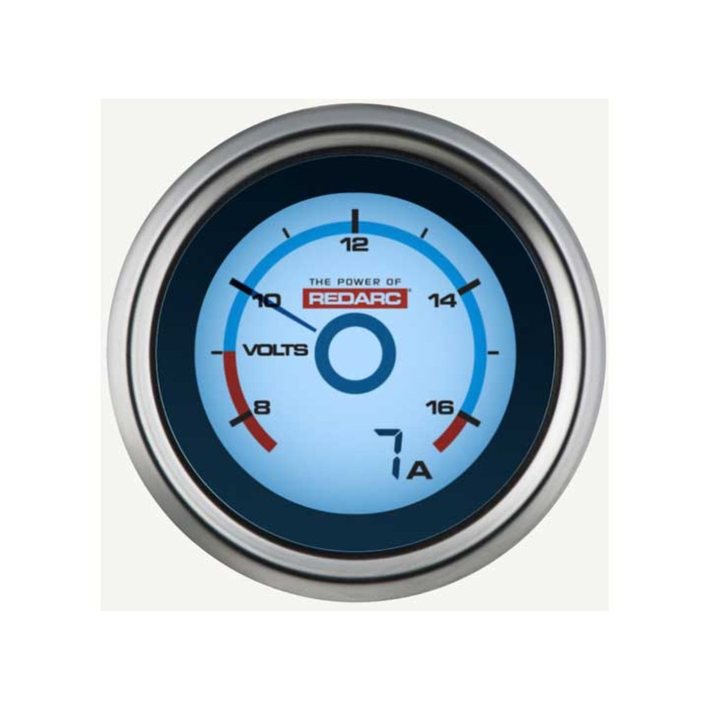 Redarc G52-VA Single Battery Voltage Gauge