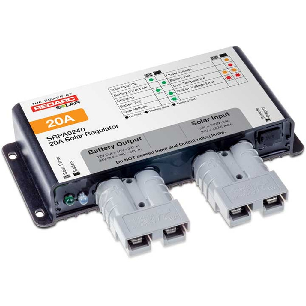 Redarc SRPA0240 20 Amp Solar Regulator