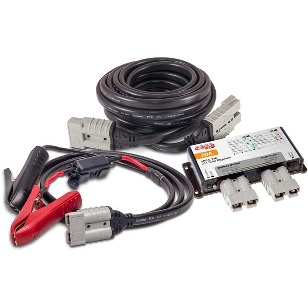 Redarc SRPA20-VP 20 Amp Solar Regulator and Cable Value Pack