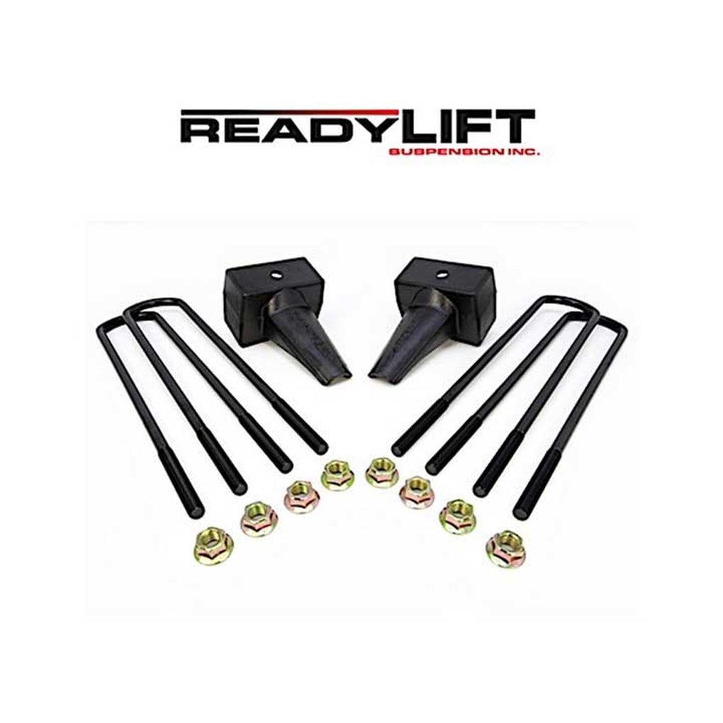 ReadyLift Suspension 66-2024 4In Tapered Rear Block Kit 1 Drive Shaft 1116 F250/F350/F450