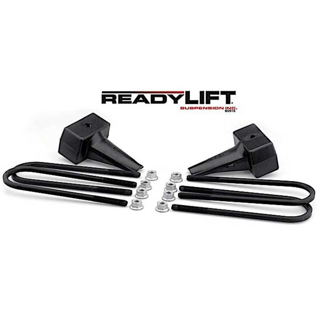 ReadyLift Suspension 66-2195 5In Tapered Rear Block Kit 1 Drive Shaft 9910 F250/F350/F450