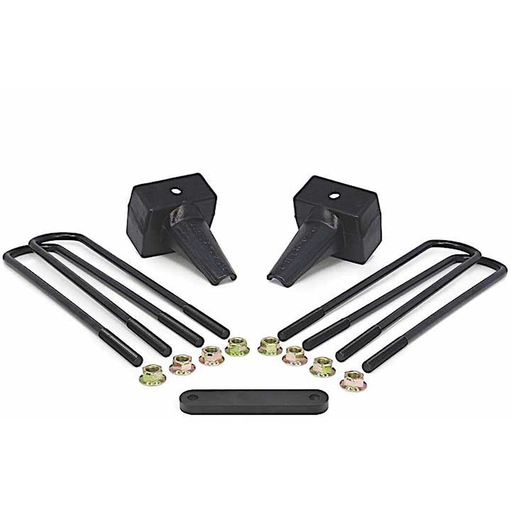 ReadyLift Suspension 66-2295 5In Flat Rear Block Kit W/Carrier Bearing Spacer 2 Drive Shaft 9910 F250/F350/F450