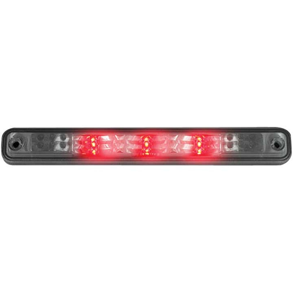 Recon 264123BK 9498 C/K GM Silverado/Sierra Red LED 3Rd Brake Light Kit W/White LED Cargo Lights Smoke Lens