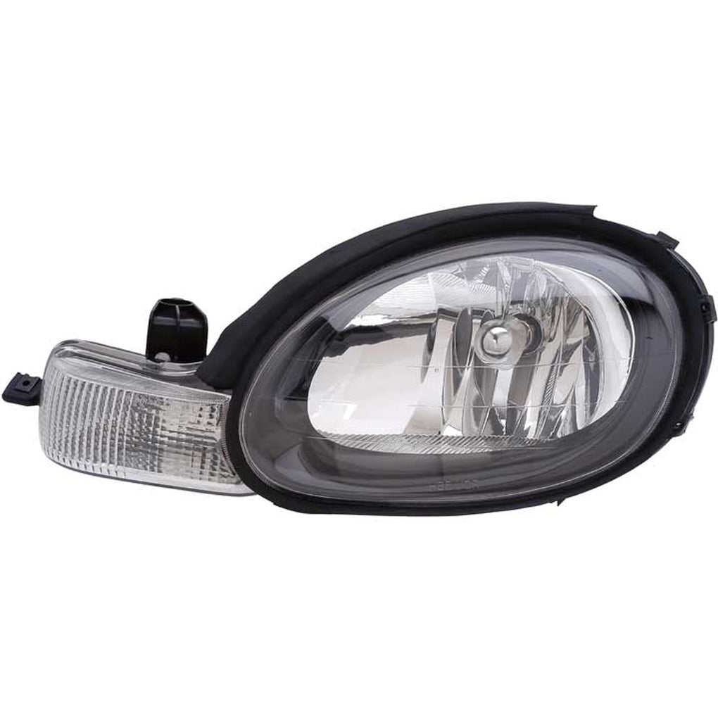 Regionmax CS079-B101L LH Headlamp Assy Composite; W/Black Bezel; Neon 0101