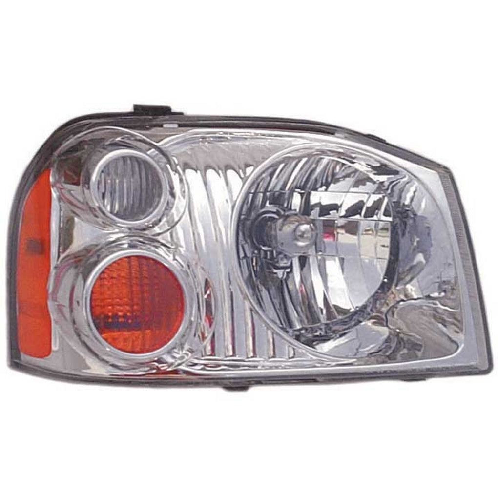 Regionmax DS501-B001R RH Headlamp Assy Composite; Xe; W/Aluminized Bezel; Frontier 0104