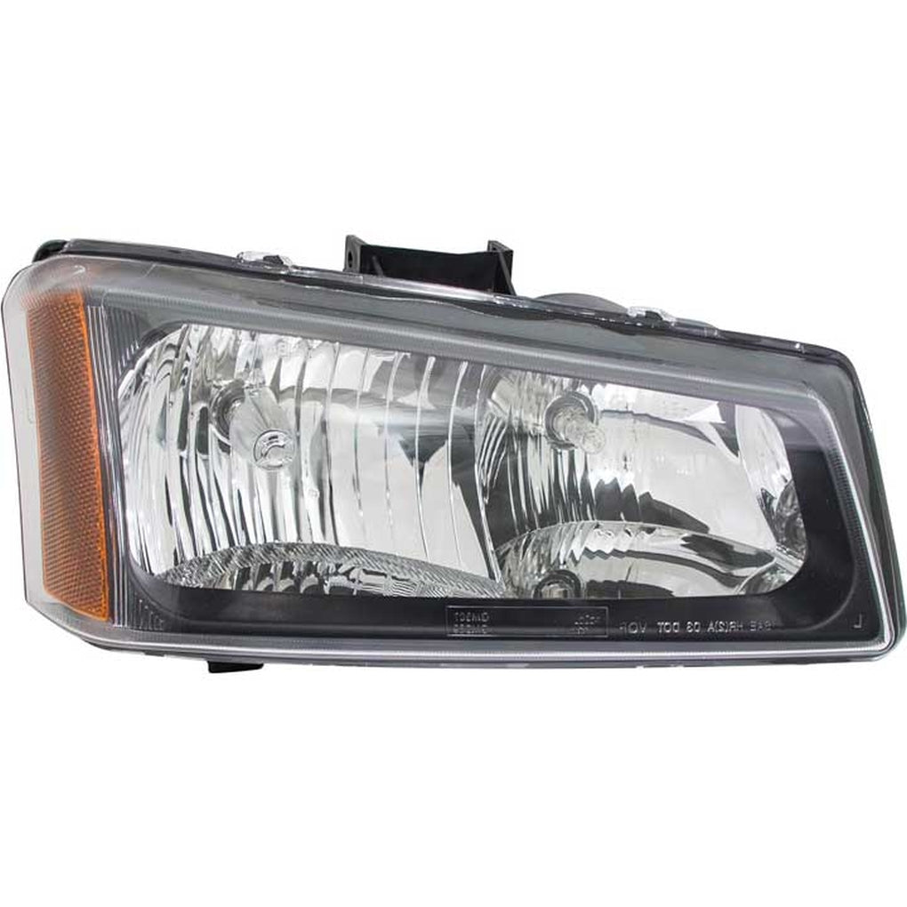 Regionmax GM269-B001R RH Headlamp Assy Composite; 1St Design; Smooth Bezel; Silverado 1500 0306