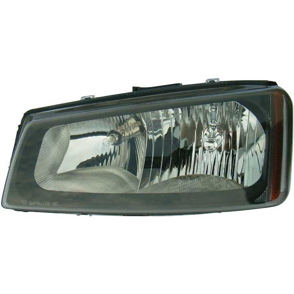 Regionmax GM269-B101L LH Headlamp Assy Composite; W/O Body Cladding; Fluted Bezel; Avalanche 1500 050