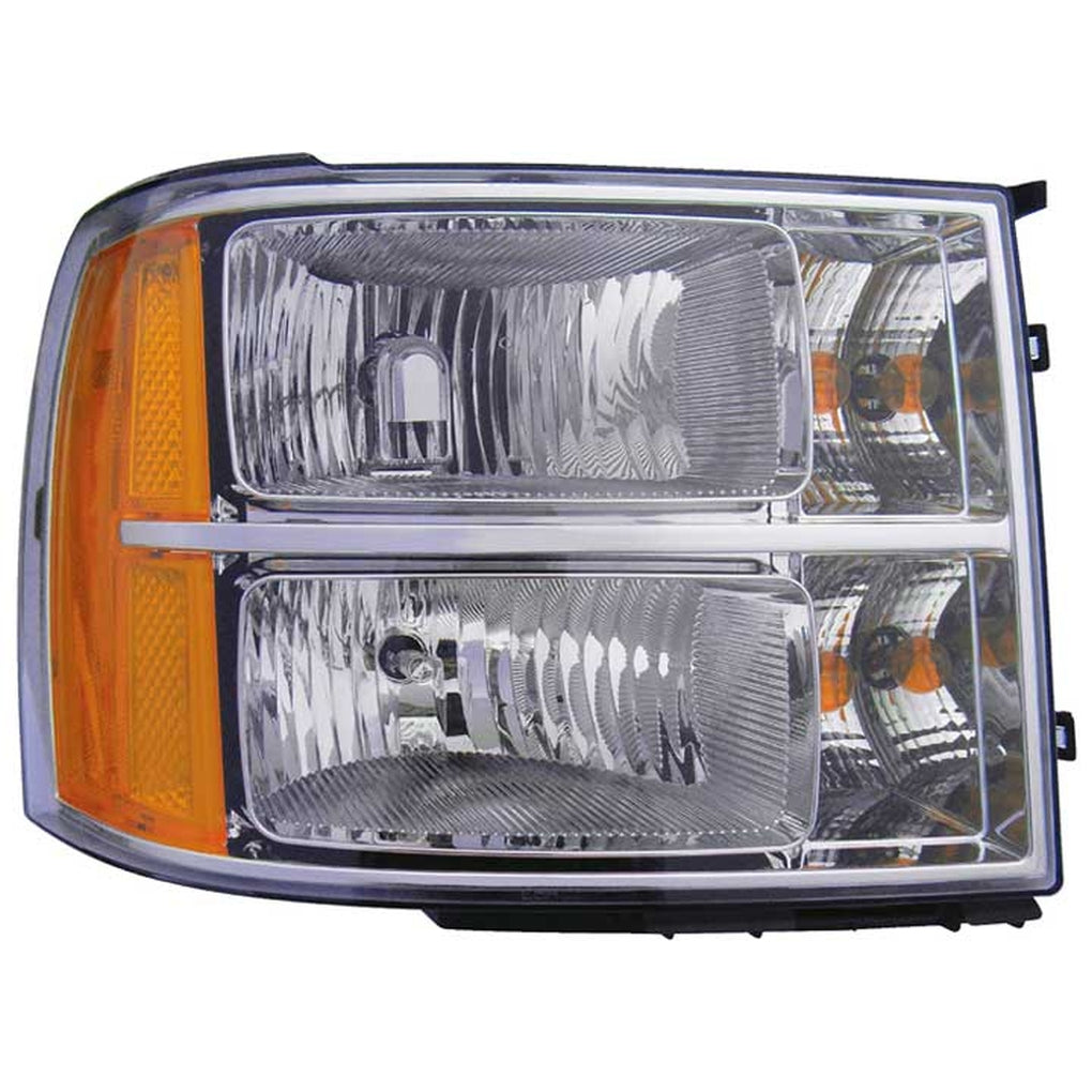 Regionmax GM438-B001R RH Headlamp Assy Composite; Sierra 1500 0713