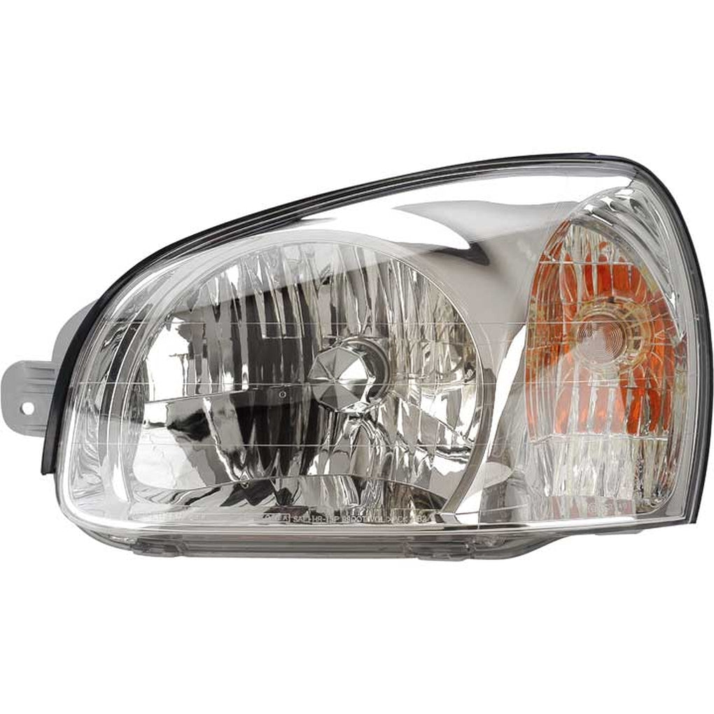 Regionmax HY025-B201L LH H/Lmp Assy Comp; Incl Prk/Sgnl Lamps; From 3/3/03 To 7/14/03 Santa Fe 200303