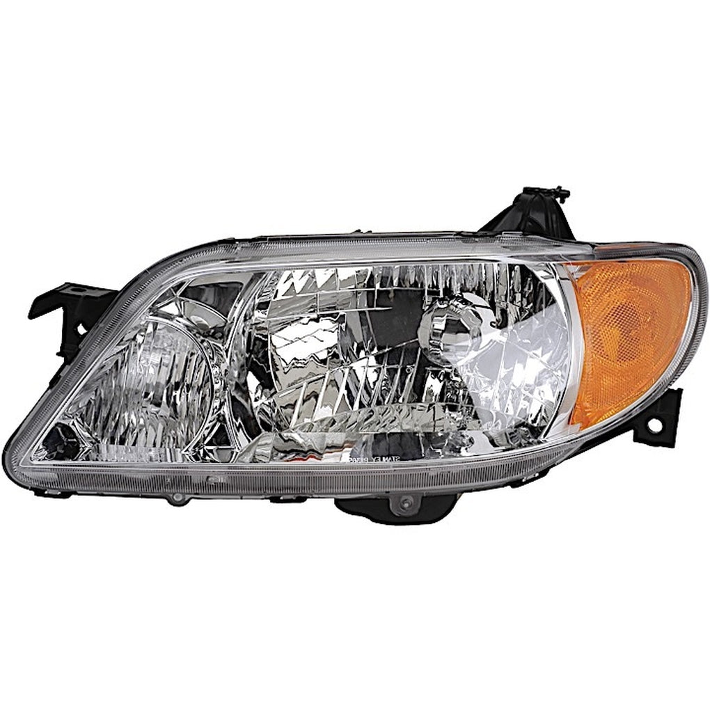 Regionmax MZ213-B001L LH Headlamp Assy Composite; 4Dr Sdn; W/Aluminum Bezel; Protege 0103