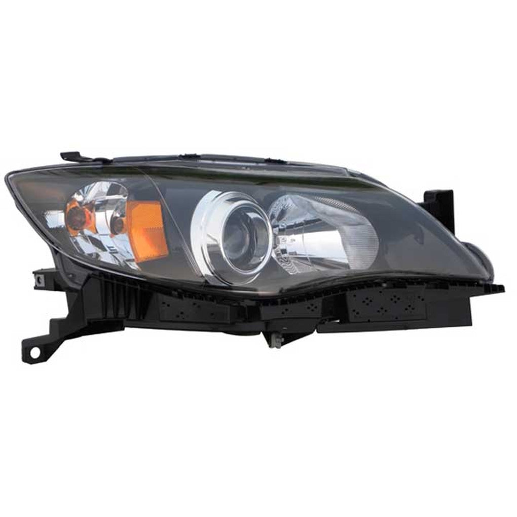 Regionmax SR037-B101R RH Headlamp Assy Composite; Sedan/2.5I; Black; Impreza 0811