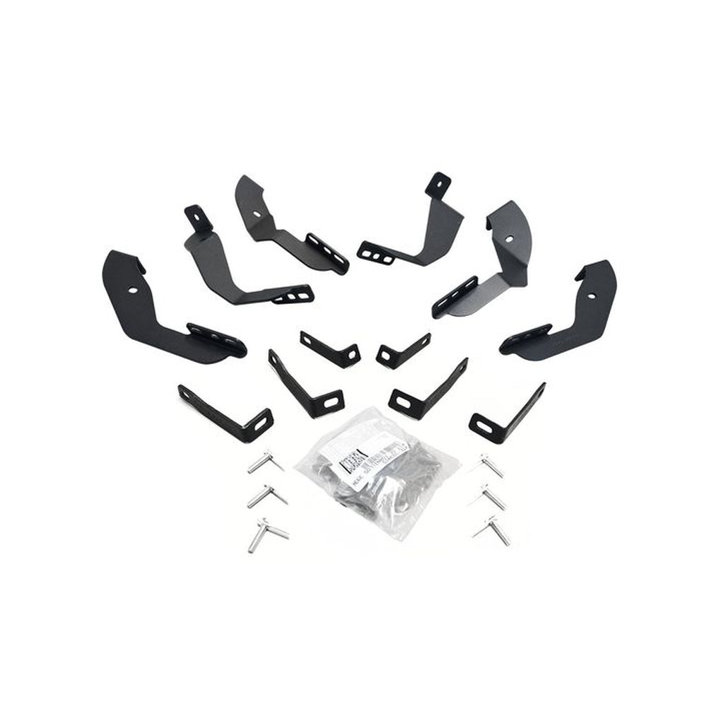 Go Rhino 6840435 15C Silv/Sierra 2500/3500Hd OE Xtreme Sidesteps Black