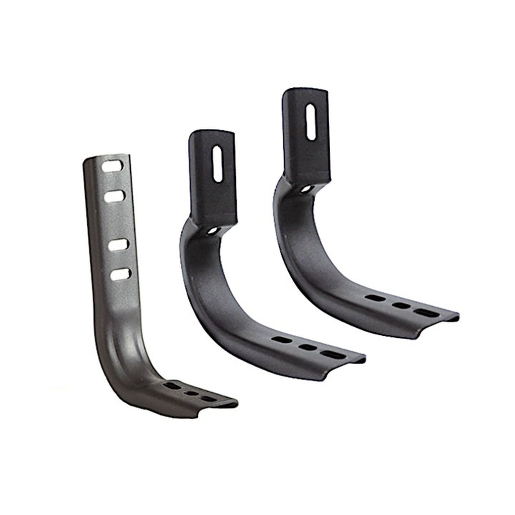Go Rhino 6843995 15C Ram 1500 Brackets For OE Xtreme Cab Length Sidesteps Black