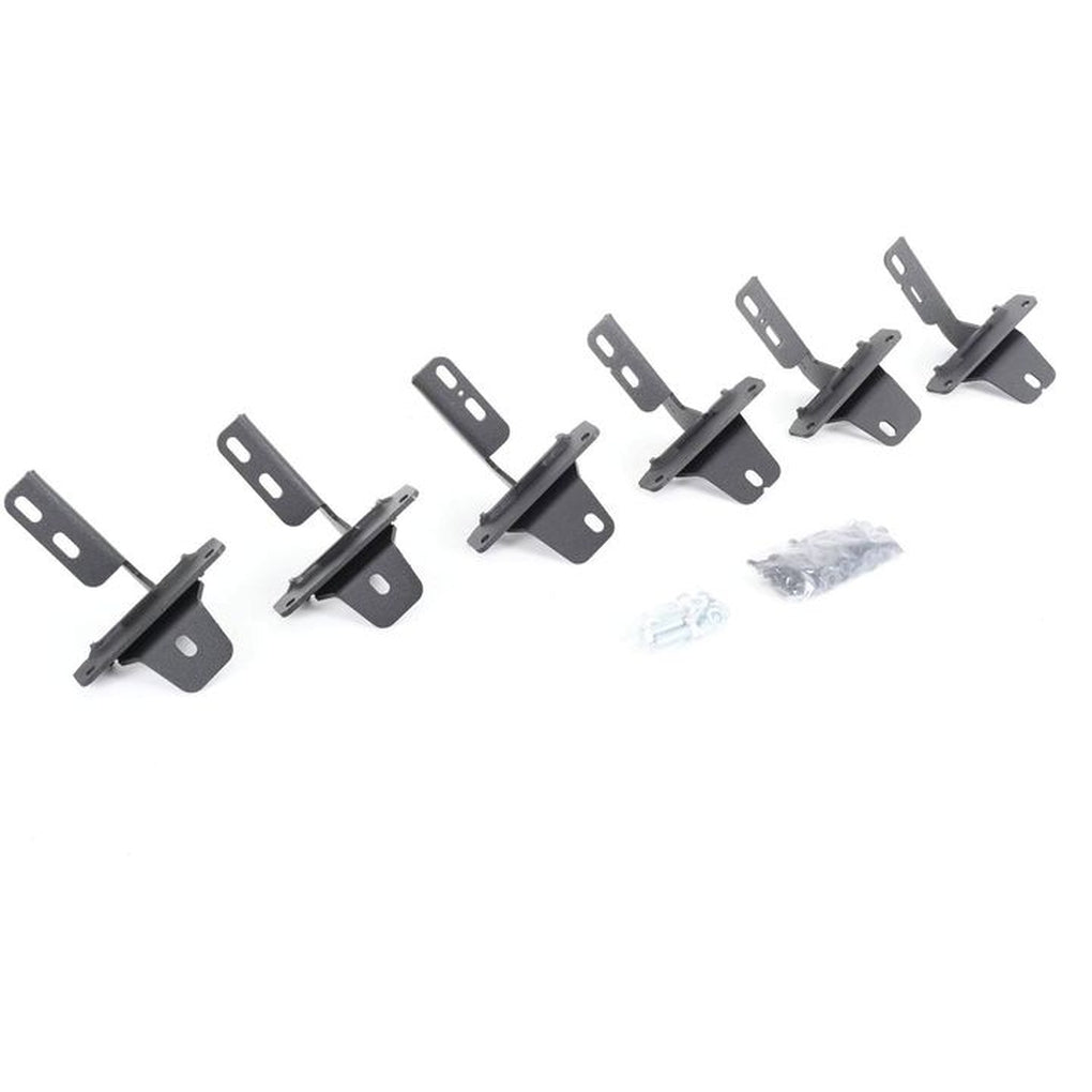 Go Rhino 6941296 21C Bronco (Excludes Sport) Brackest For Vseries V3 & Rb Slim Running Boards