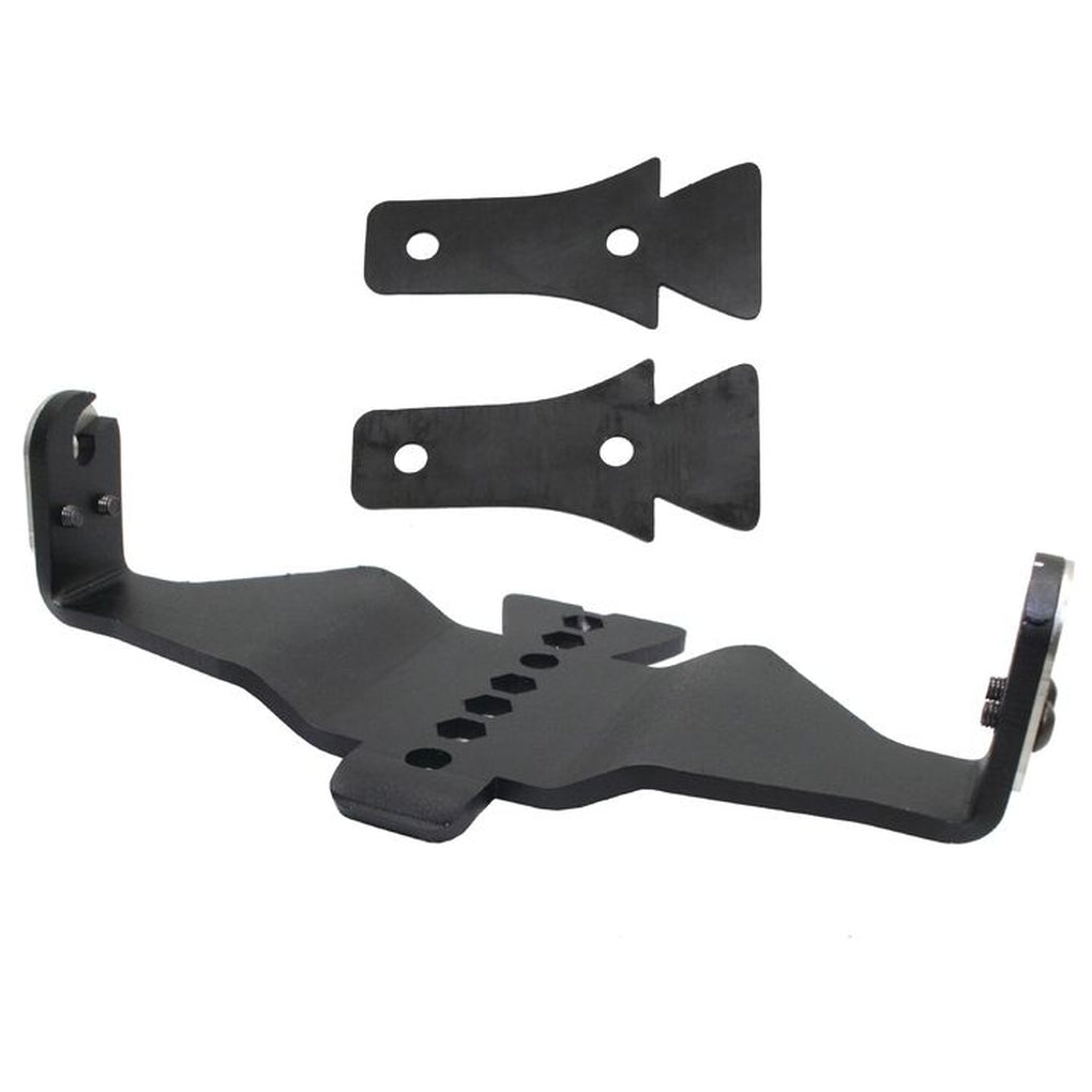 Go Rhino 731060T 18C Wrangler Jl and Jlu Hood Hinge Light Mount Kit For 6In Single Row (Sr X2) LED Light Bar